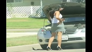 nude female neighbor