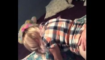 drunk blonde porno